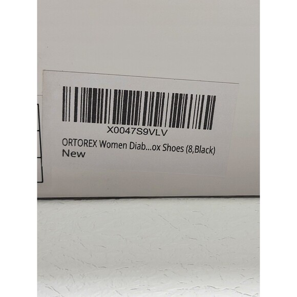 ORTOREX Women Diabetic Leather Orthopedic Walking Shoes Wide Toe Box Shoes Sz 8 - Picture 3 of 9